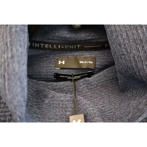 Under Armour 1371576-768 Women's Sz S Blue Intelliknit Run Funnel L/S Top - Picture 3 of 15